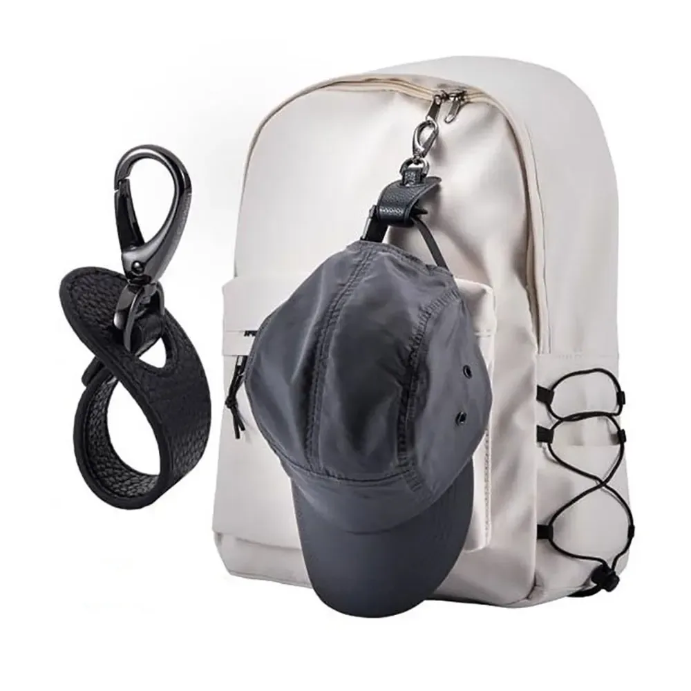 clip de fixation pour chapeau, 1 pièce, pour sac de voyage mains libres, sac à dos, sac à main et équipement de randonnée, sangle de maintien à clipser pour casquettes de baseball, snapback et casquettes à queue de cheval