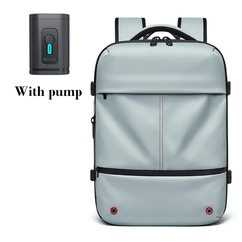 sac à dos de voyage pour femme, sac à dos pour ordinateur portable de 16 pouces avec compression sous vide, sac à dos d'école avec chargement usb, sac à dos de randonnée étendu pour affaires