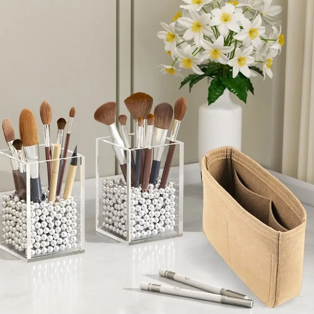 Sac de rangement en feutre durable pour sac à main, organisateur de sac, doublure de sac, support de sac portable, sac interne pour Evelyne 16/29/33