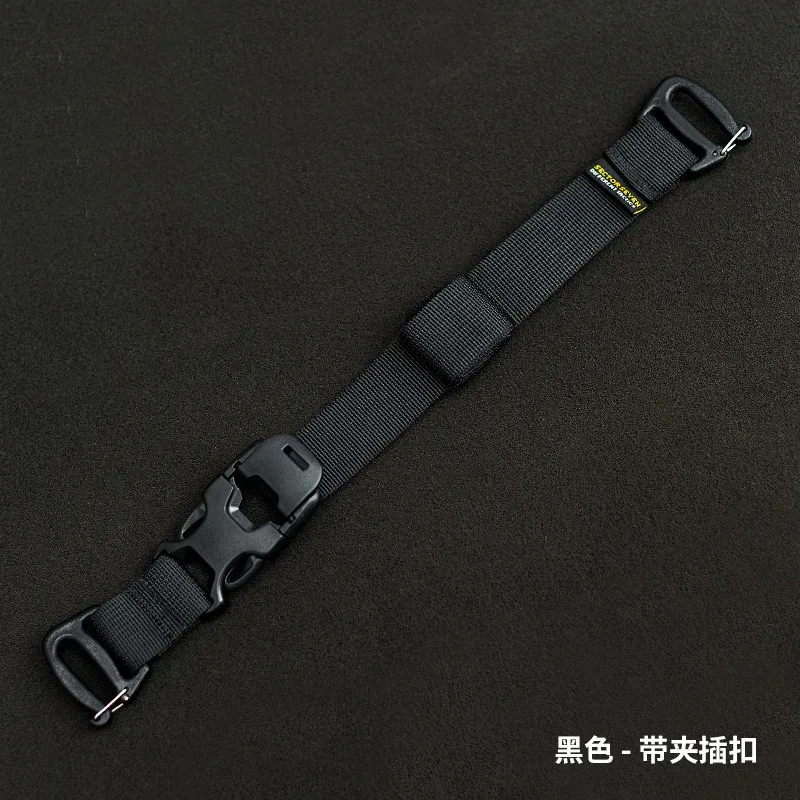 sangle de fixation de liaison tactique réglable multifonction pour l'extérieur, boucle magnétique, sangle de sac à dos fixe à dégagement rapide