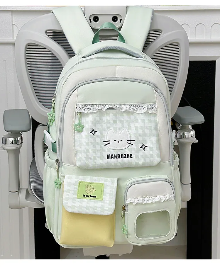 sac à dos scolaire rose pour filles, adolescentes, femmes, enfants, filles, sac à dos pour l'école primaire et secondaire, sac à dos pour adolescents, enfants