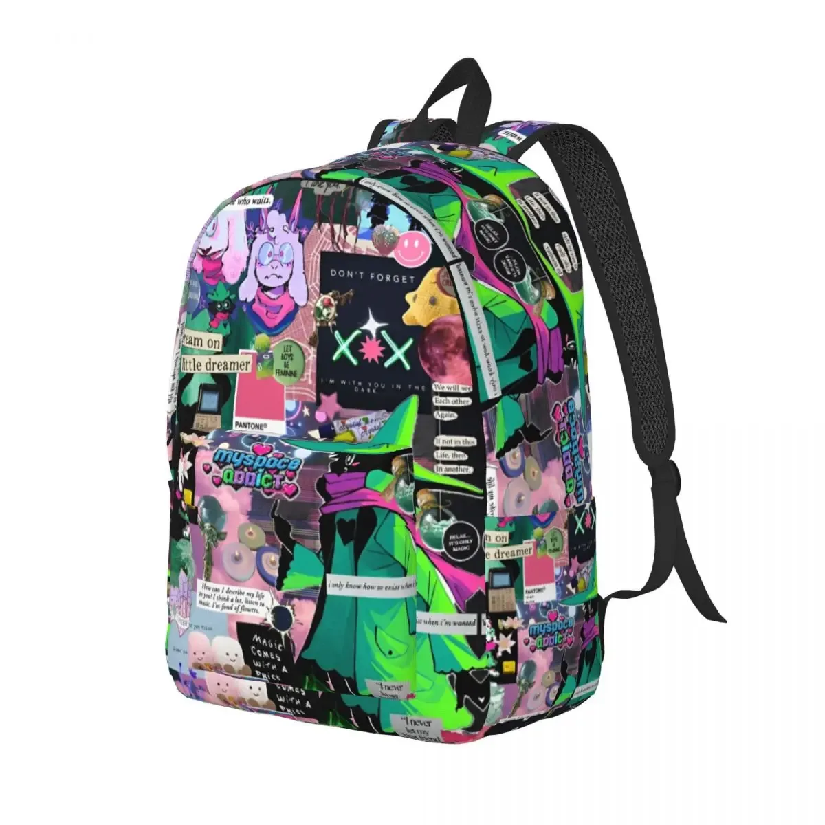 deltarune sac à dos de jeu vidéo pour hommes femmes cool lycée affaires sac à dos ordinateur portable sac à bandoulière cadeau