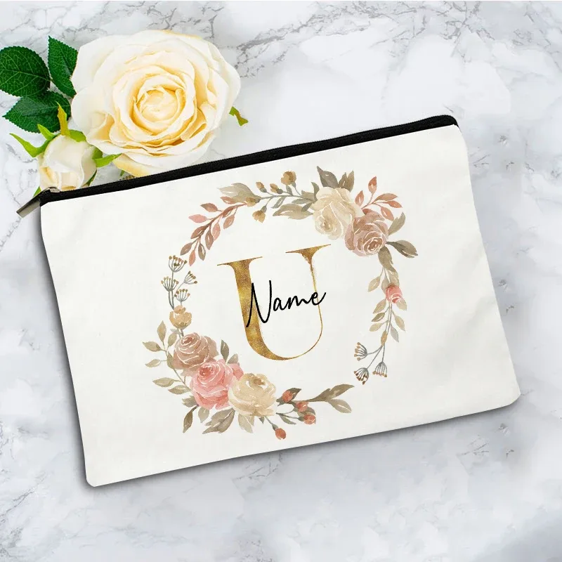 pochette à cosmétiques personnalisée pour mariage, pochette à cosmétiques pour fête, pochette à cosmétiques individuelle, sac de maquillage en toile de voyage, organisateur, cadeaux pour femme