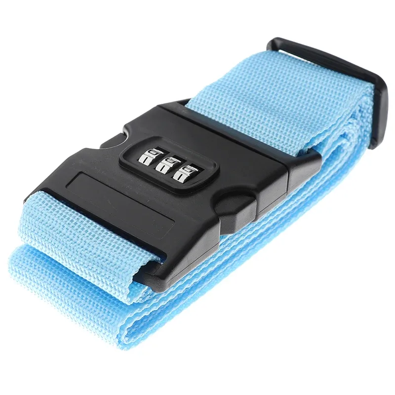 ceinture fixation nylon motif pratique cadenas sécurisé antivol voyage taille variable valises diverses usage protections