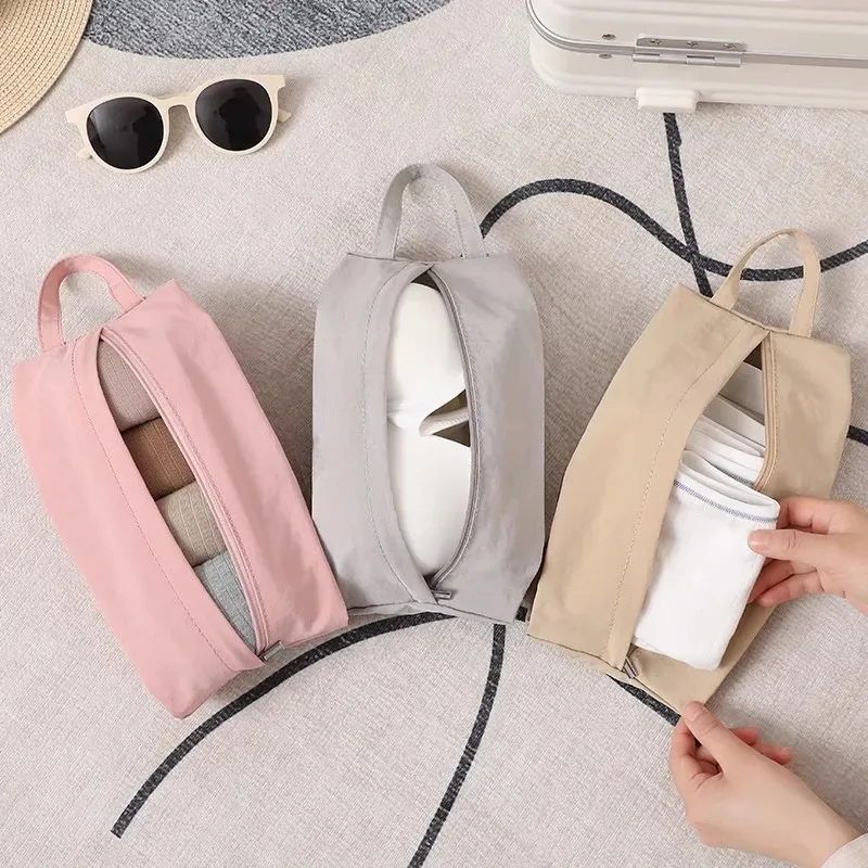 sac de rangement pour sous-vêtements, 3/1 pièces, organisateur de voyage étanche, soutien-gorge, bagages, chaussettes, sac de tri portable, sacs de maquillage résistants à l'usure