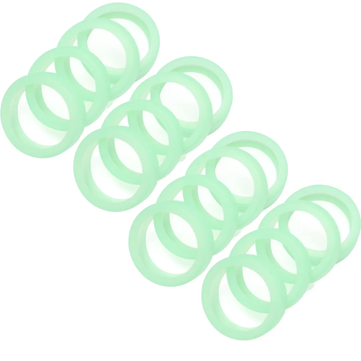 housse de protection lumineuse pour roues de bagages, en silicone, anti-bruit, pour valise, spinner, accessoires pour bagages, 4 à 32 pièces