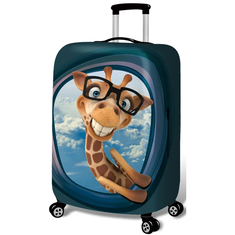 housse de protection élastique pour bagages, housse de protection contre la poussière, étui de coffre pour chariot de 18 à 32 pouces, accessoires de voyage