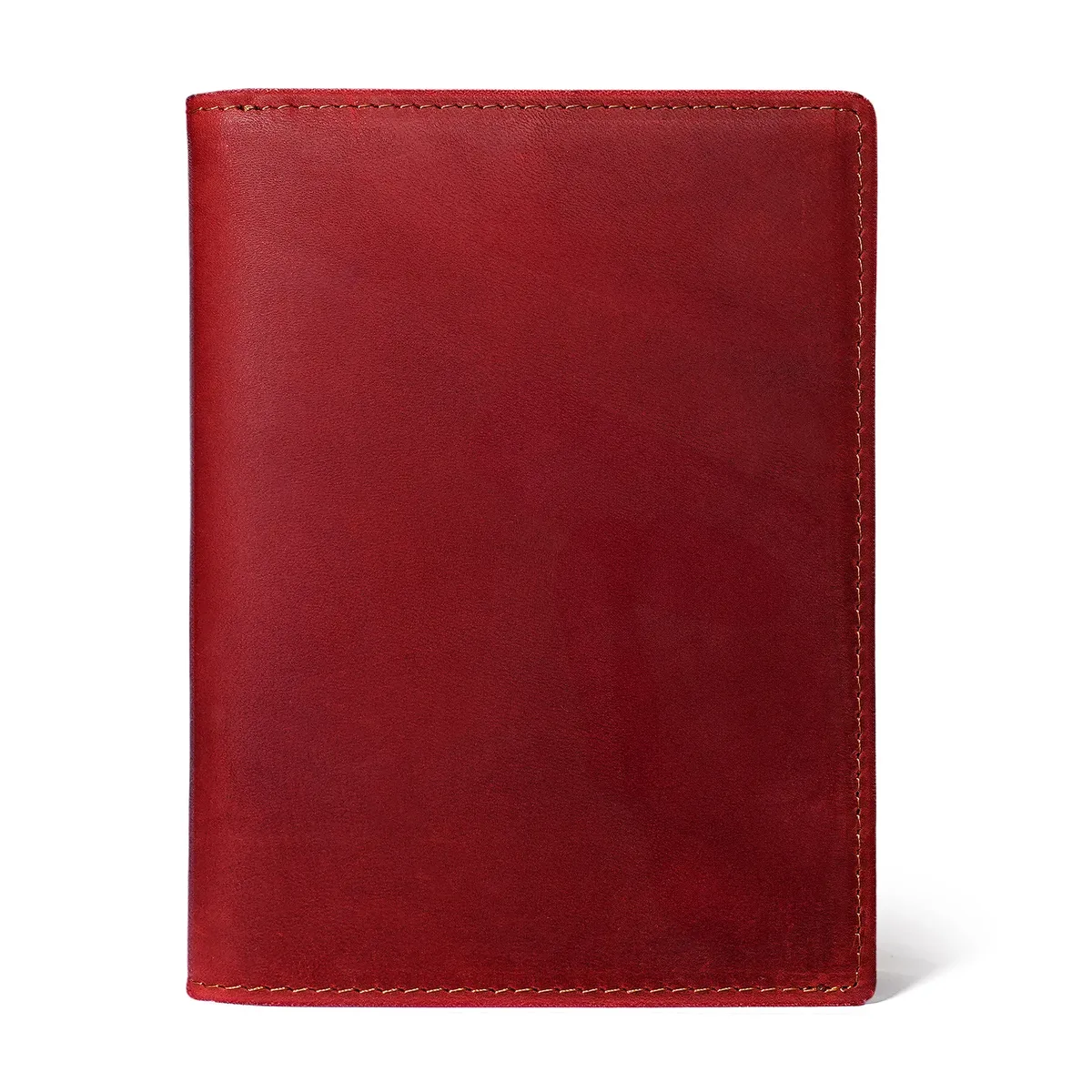 porte-passeport en cuir crazy horse, porte-cartes anti-vol rfid, portefeuille pour hommes et femmes, étui de voyage pour passeport, couverture de documents