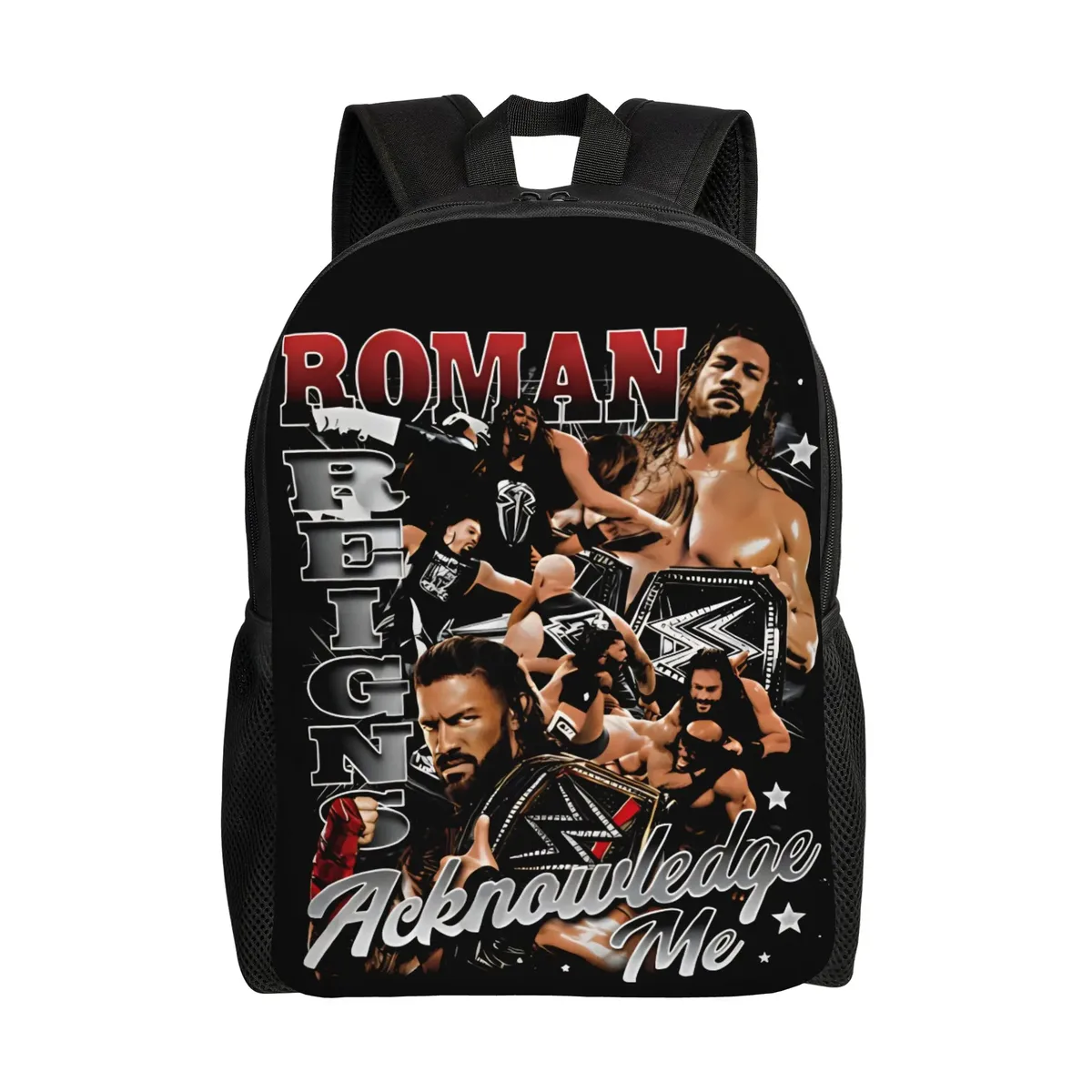 sac à dos de lutteur roman reigns, sacs à dos de cyclisme pour femmes et hommes, sacs décontractés pour lycéens, sac à dos respirant