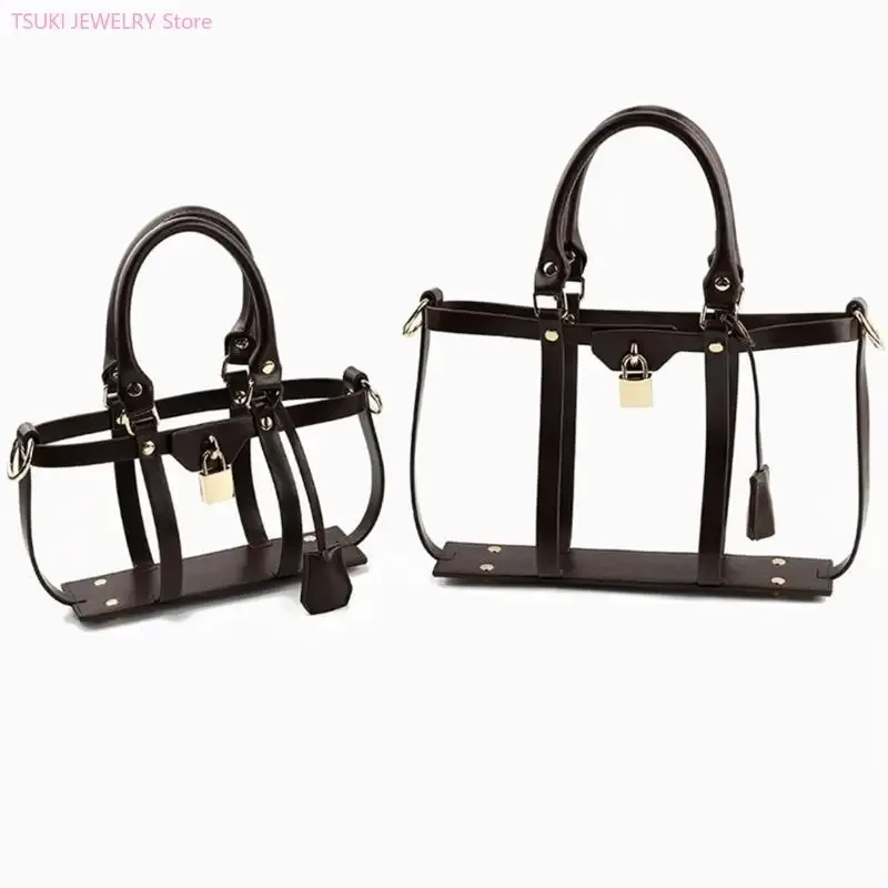 sac fourre-tout creux, ensemble de sacs messager avec bandoulière, pochette en pu pour sac à main, sac à bandoulière, accessoires de bricolage