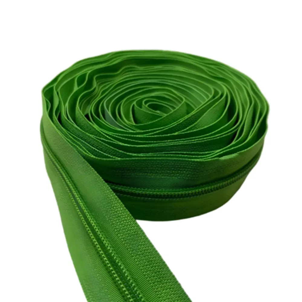 5 #   ruban de fermeture éclair en nylon arc-en-ciel sans curseur, 1-10m, fermetures éclair au mètre, kit de réparation de fermetures éclair pour sacs et fournitures