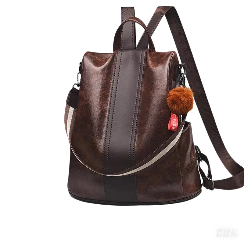 nouveauté vente chaude femmes sac à dos sac à main en cuir pu anti-vol sac à bandoulière décontracté mode dames sacoche sacs