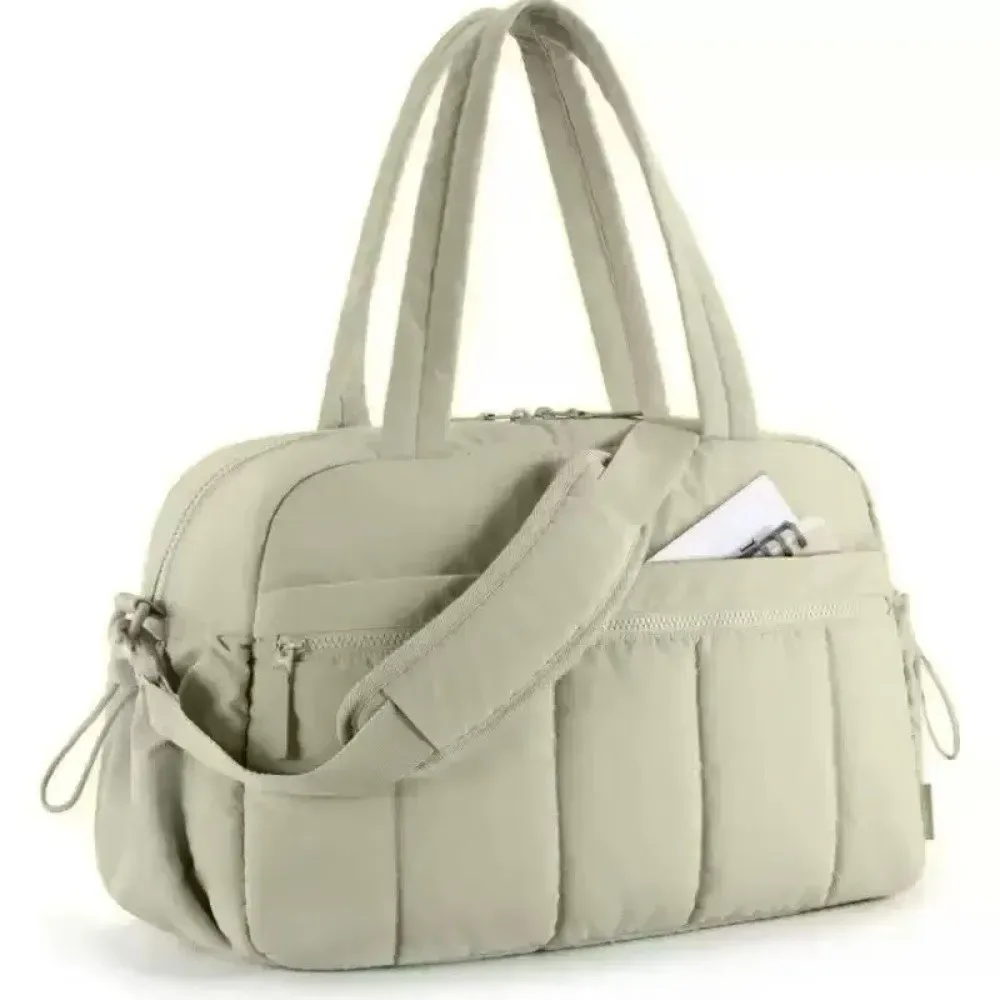 sac de sport en nylon cloud, grande capacité, léger, sac à main de yoga, sac de sport, séparation sèche et humide, imperméable, sac de rangement pour bagages