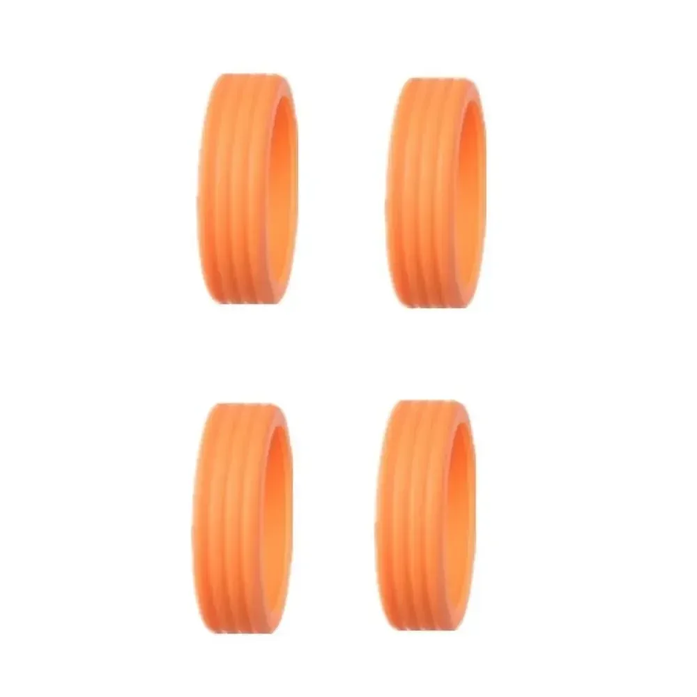 protecteur de roues de bagage en silicone avec son silencieux, accessoire de protection de valise, 4/8 pièces