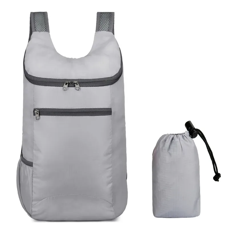 sac à dos de voyage pliable grande capacité, imperméable, léger, pour ordinateur portable, idéal pour les week-ends, le sport et la randonnée