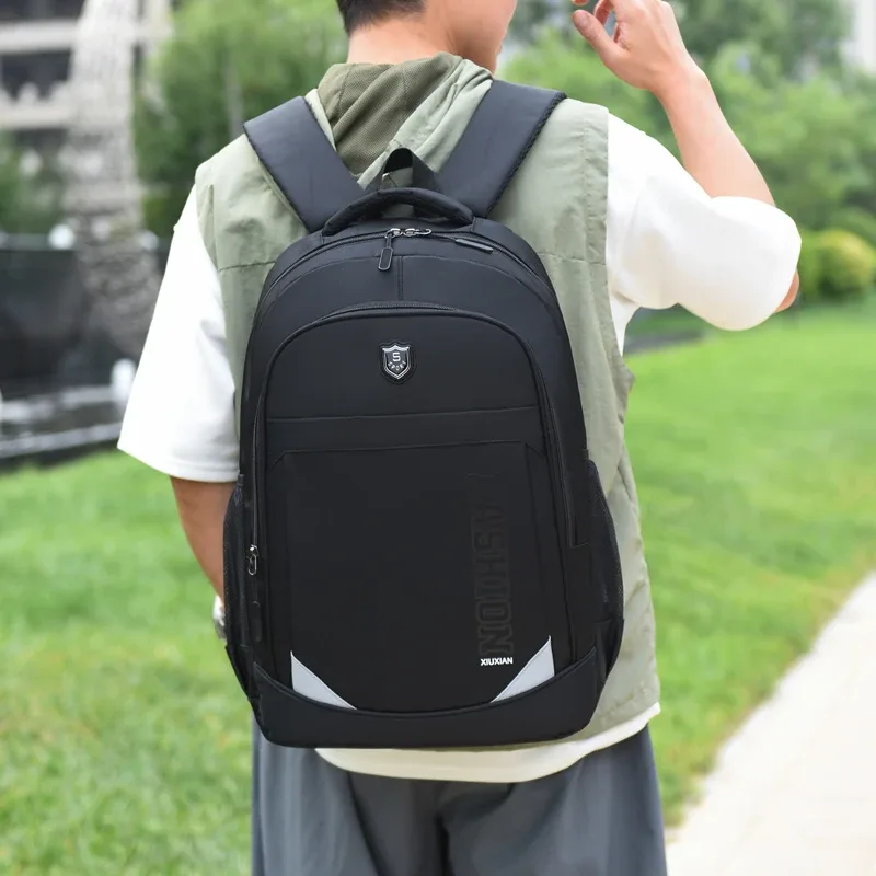 sacs à dos cool pour hommes, sac d'ordinateur de haute qualité, sac d'école de grande capacité, sacs à main multifonctionnels pour hommes