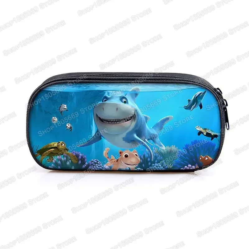 trousse à cosmétiques, animal de mer, tortue, baleine, requin, dauphin, poulpe, trousse d'école pour filles, boîte à crayons, sacs de papeterie mignons, cadeau