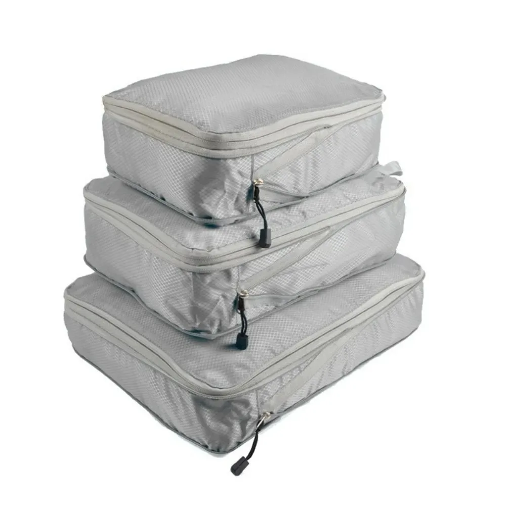 sacs de compression en nylon, organisateurs de vêtements imperméables et peu encombrants, extensibles et pliables, pochettes de tri pour vêtements, camping