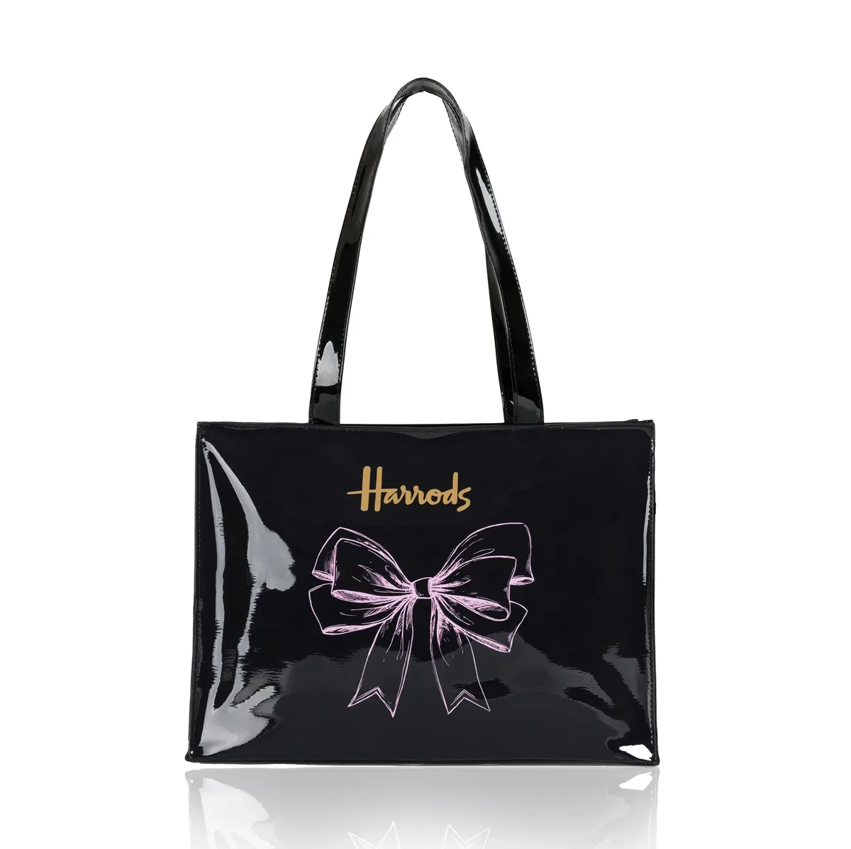 sac fourre-tout imperméable en pvc à imprimé cartoon pour femmes, sac à main décontracté et portable, sac pour le shopping, les trajets quotidiens et l'utilisation quotidienne en extérieur. ﻿