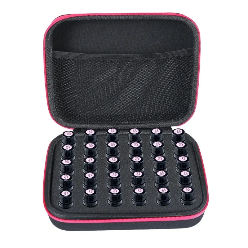 porte-huiles essentielles compacte, étui pour bouteilles 5 à 10ml, organisateur stockage