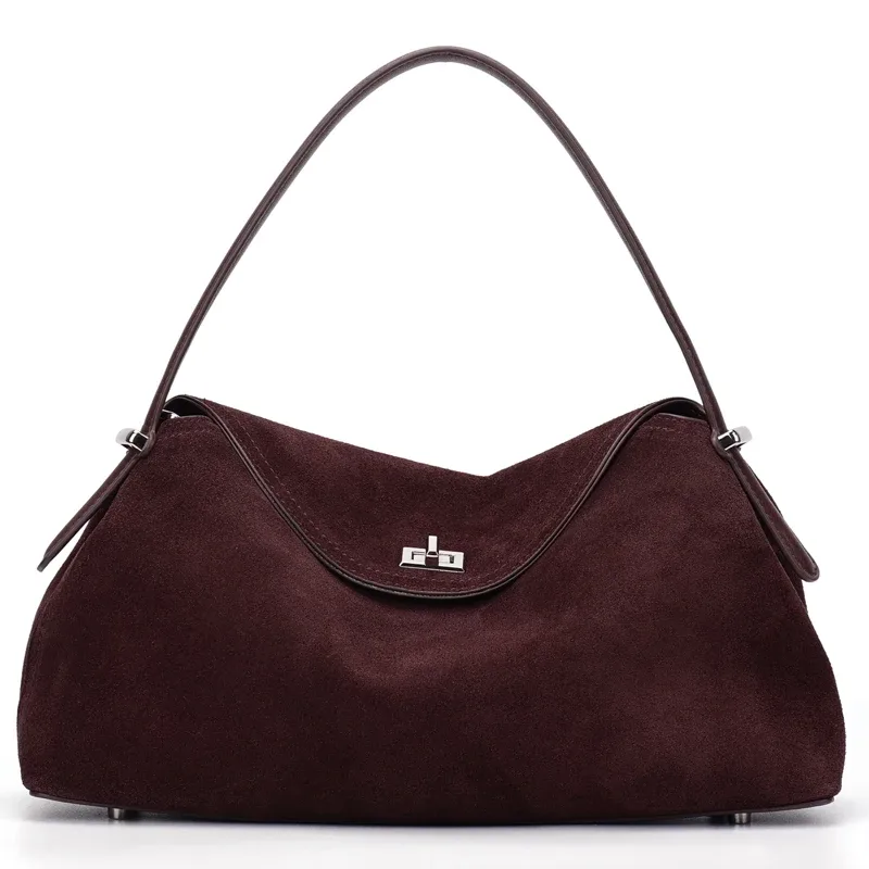 sac à main en cuir véritable pour femme 2026 – sac à bandoulière de luxe de créateur en cuir de vachette de haute qualité, grande capacité, sacs de shopping à porter en travers du corps