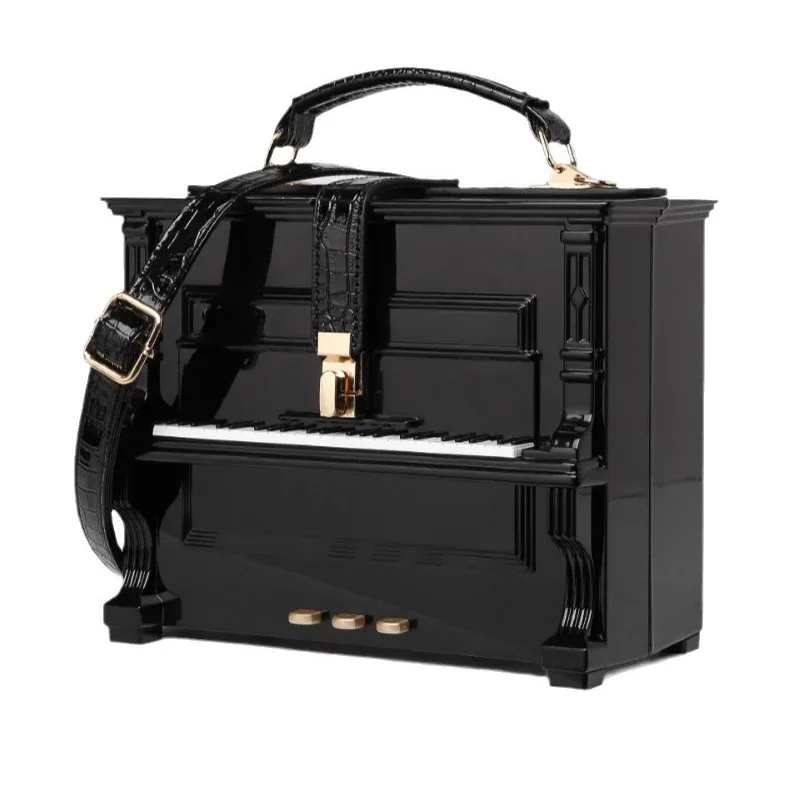 sac à main et pochette pour femme de haute qualité, modèle 2025, de créateur de mode célèbre, en silicone louis, forme piano, sacs fourre-tout pour femme