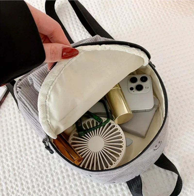 mini sac à dos brodé avec nom pour shopping, cadeau personnalisé à la mode, nouvelle collection