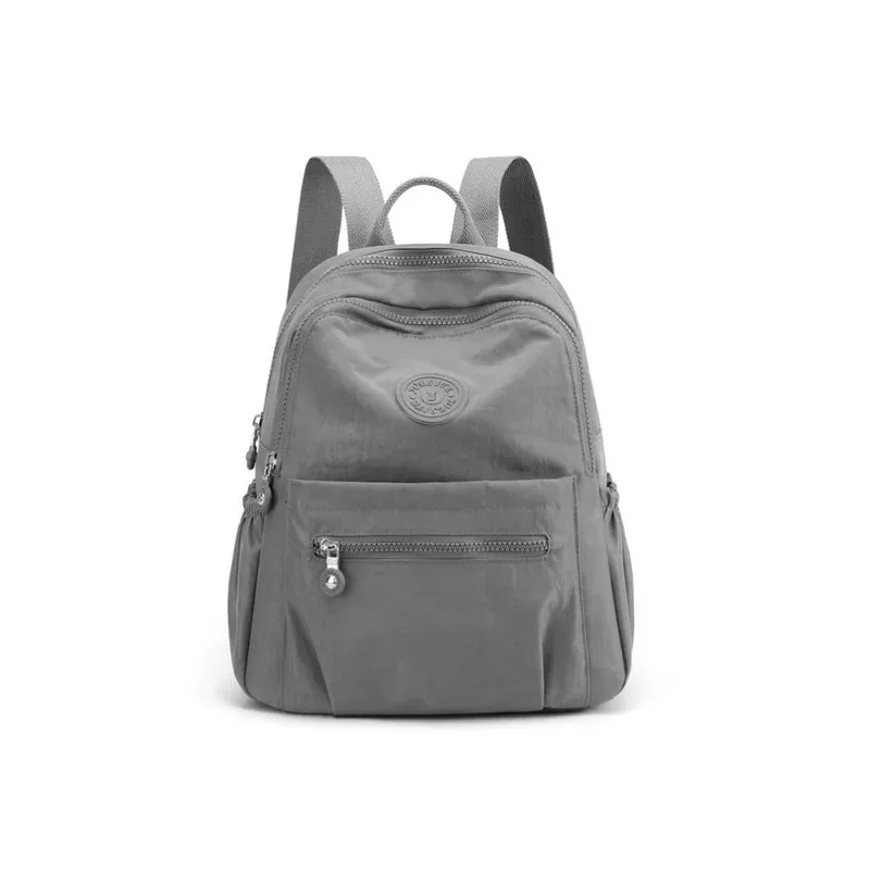 sac à dos tendance pour femmes en nylon oxford, petit sac à dos coréen stylé, sac à livres polyvalent en toile, sac de voyage pour maman