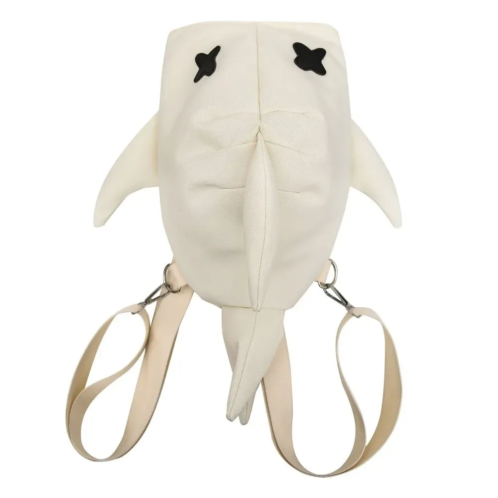 sac à dos requin à sangle réglable, style polyvalent, design unique, sac de voyage décontracté, nouveau design, modèle unisexe, sac à bandoulière unique