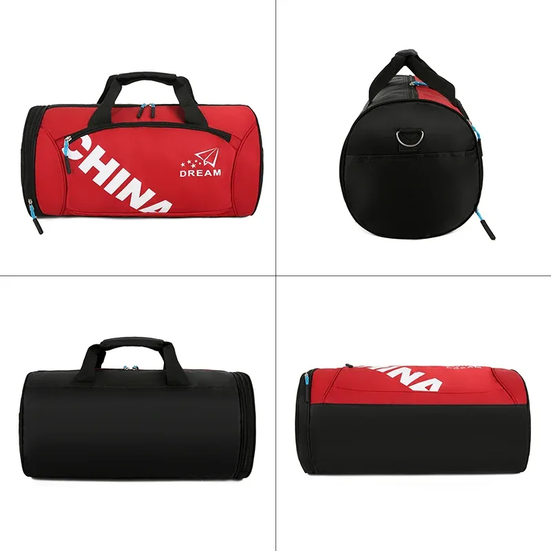 sac de sport avec logo personnalisé pour hommes et femmes, sac d'entraînement de fitness, sac de sport étanche en plein air, sac initié, motif de nom personnalisé