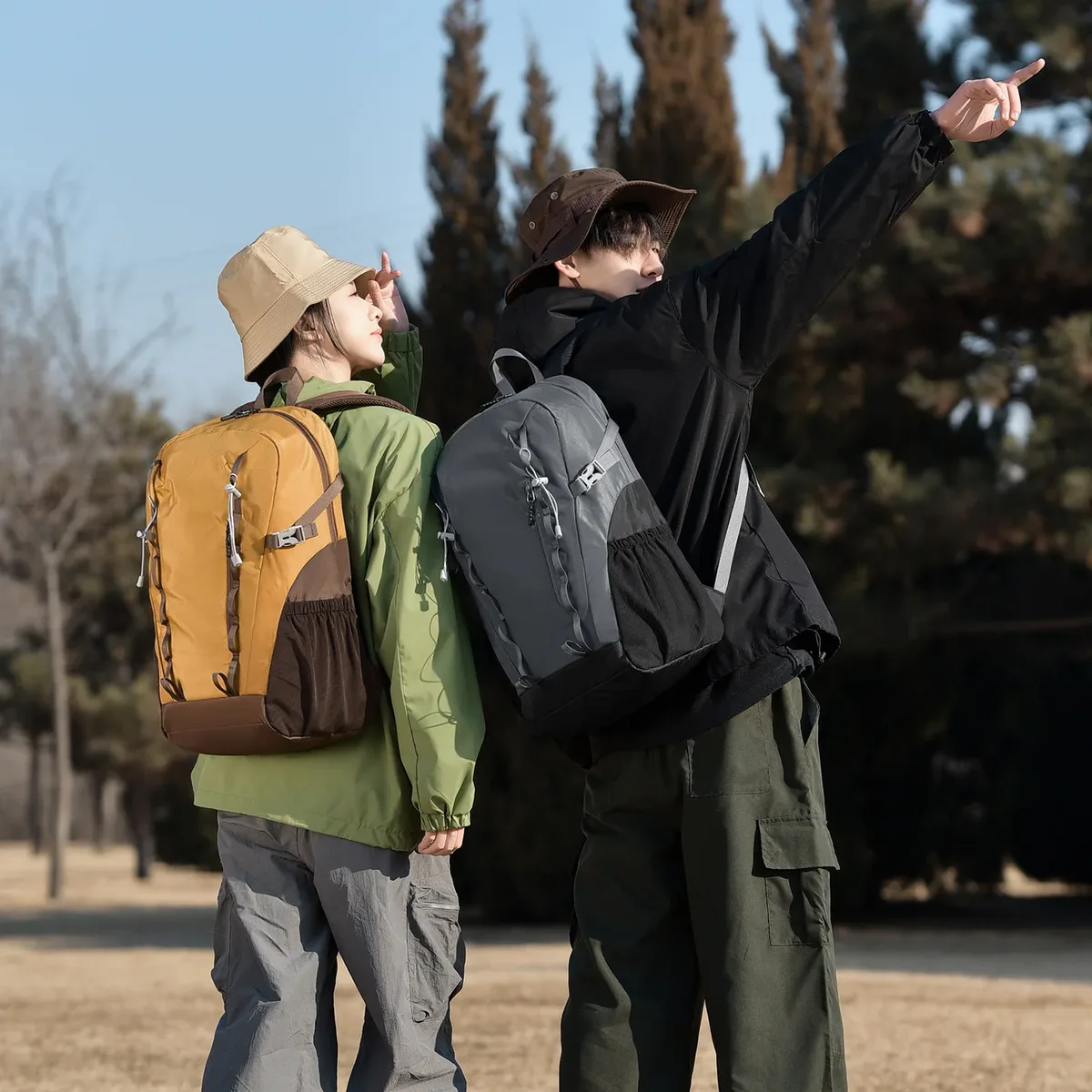 sac à dos de randonnée léger, résistant à l'eau, unisexe, pour les voyages en plein air, les trajets quotidiens, le camping, sac à dos pliable décontracté
