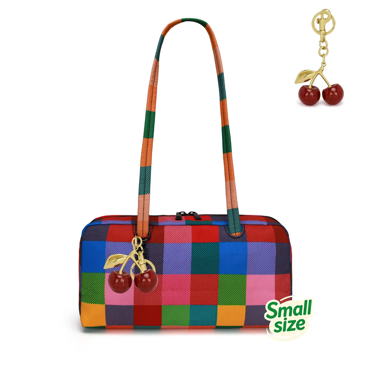 sac à bandoulière en nylon à pois imprimé léopard avec pendentif, sac fourre-tout coréen, sac bowling décontracté pour femme, grande capacité, pour voyage