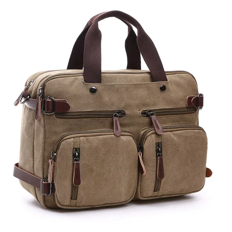 sac à main de voyage en toile pour hommes, sacs d'extérieur de grande capacité, sacs polochons de voyage, fourre-tout spacieux, sac à bandoulière multifonction pour hommes