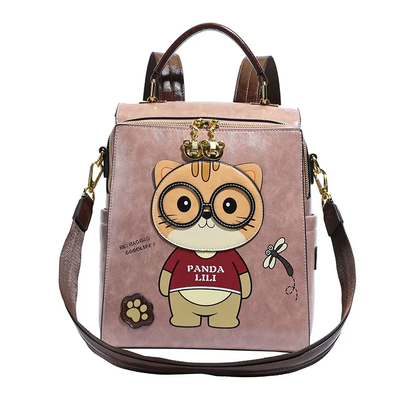 mode femmes sac à dos concepteur en cuir pu voyage sac à dos sac à bandoulière décontracté sacs d'école de haute qualité pour adolescents filles sac