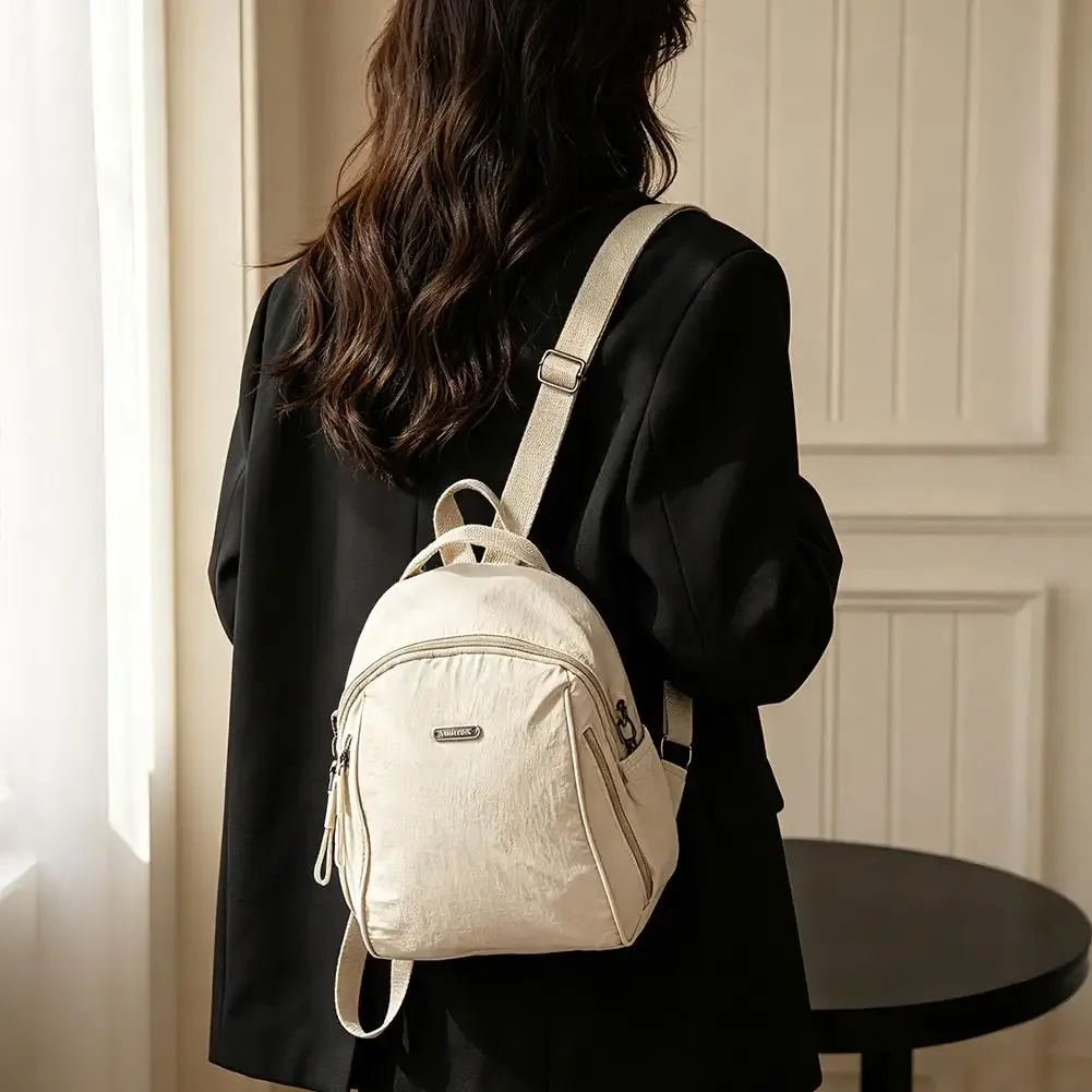 sac à dos décontracté pour femmes et filles, sac d'école en tissu oxford pour collégiennes, sac à dos de voyage coréen