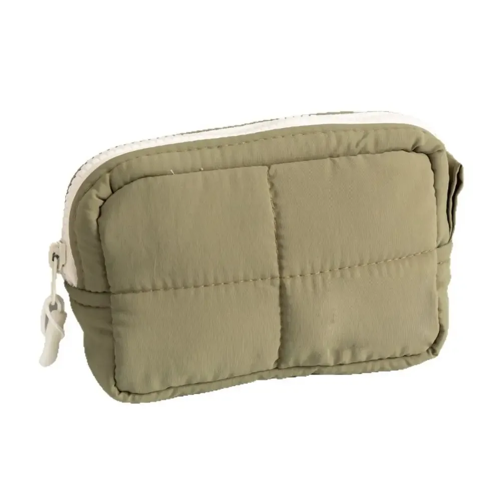sac de maquillage en nylon de haute qualité avec compartiments, fermeture éclair, sac cosmétique étanche, trousse de toilette pour la maison et les voyages