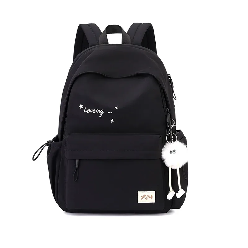 sac à dos tendance 2026 pour femme, grande capacité, étanche, pour l'université, sac d'école pour ordinateur portable, sac de voyage mignon pour fille