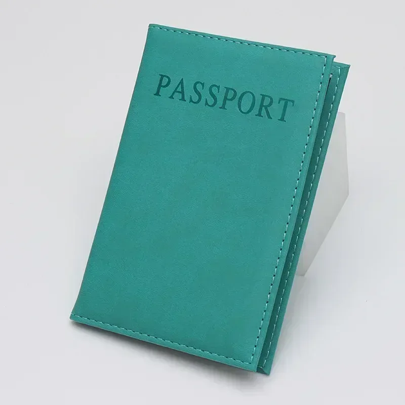 porte-passeport en cuir pu anglais de haute qualité, protège-documents, porte-passeport de voyage, porte-carte d'identité, accessoire de voyage