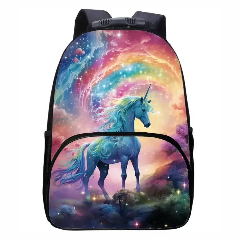 sac à dos licorne pour élèves du primaire et du secondaire, sac à dos à la mode pour hommes et femmes