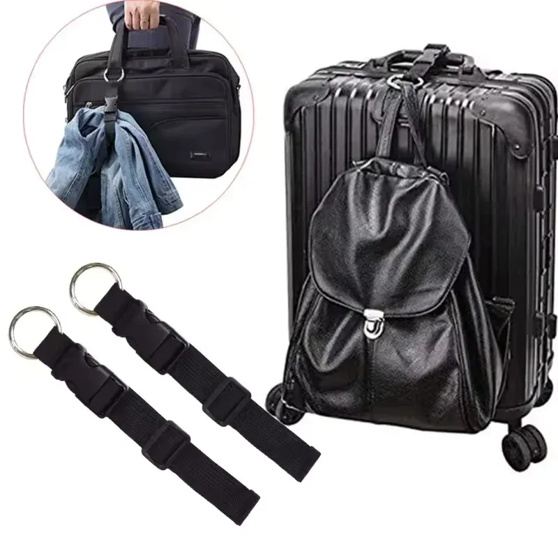 sangle de fixation pour bagages de voyage, sangle externe pour sac à dos avec boucle de déverrouillage, sangle portable, ceinture de bagage, support de veste