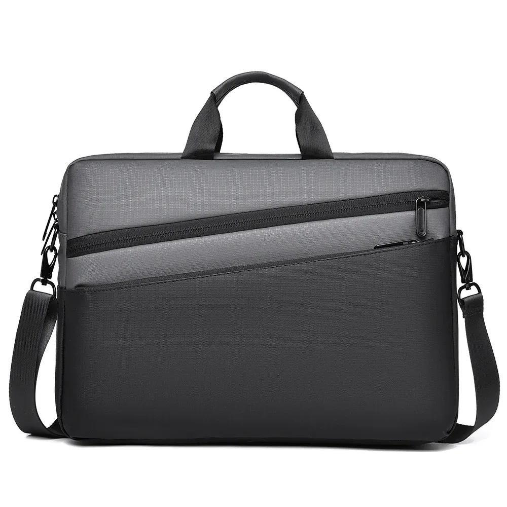 sac pour ordinateur portable personnalisé avec logo, 15 et 17 pouces, sac à bandoulière pour homme, sac d'affaires, impression d'image en gros