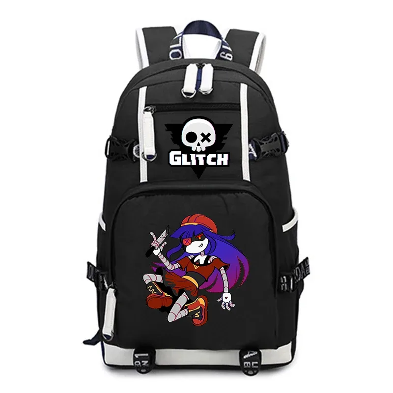 anime meurtre drones sac à dos adolescent uzi n f imprimé mode sacs d'école grande capacité voyage toile sac à dos femmes sac à dos
