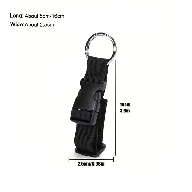 sangle fixe pour bagages de voyage, sangle externe pour sac à dos avec boucle de dégagement, sangle portable, ceinture de bagage, porte-veste bdk01