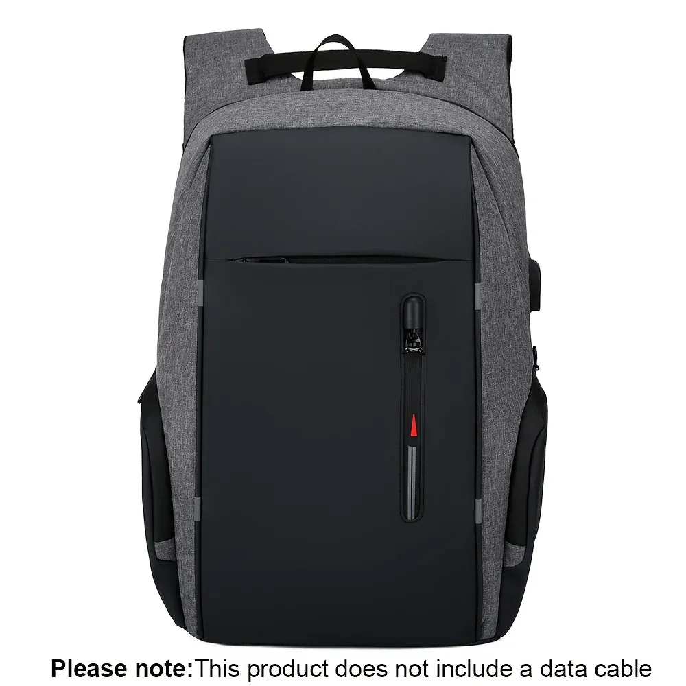 sac à dos antivol pour ordinateur portable 15 pouces pour hommes, sac d'affaires de grande capacité, sac à bandoulière de voyage, multifonctionnel avec sacs à dos usb