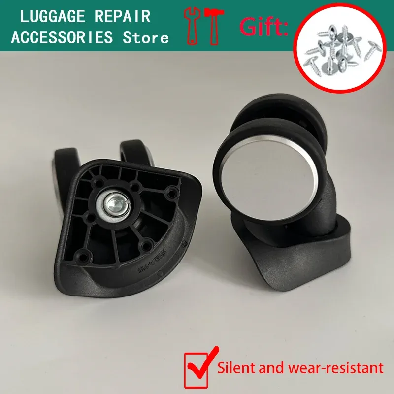 valise à roulettes universelle, roues de remplacement de valise, roues mot de passe de valise, roues de valise silencieuses et résistantes à l'usure