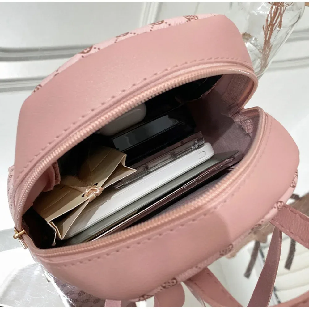 sac à main en pu pour femmes, couleur unie, épaule simple, nouvelle marque tendance, mignon, sac à bandoulière et sac à dos décontracté, style frais et doux