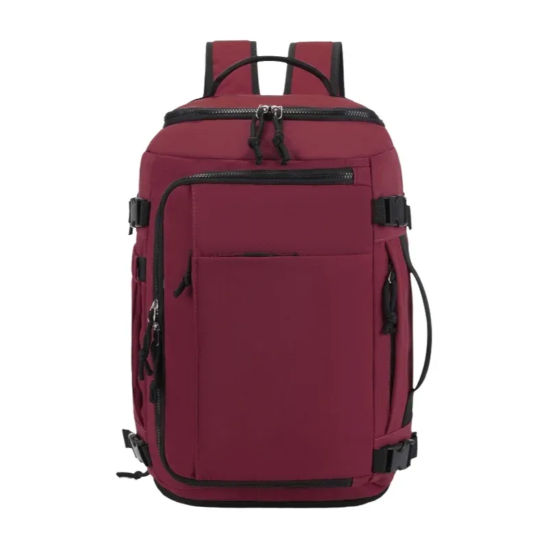 sac à dos de voyage grande capacité unisexe, léger, multifonctionnel, sacoche pour ordinateur, sac à bandoulière décontracté en pvc imperméable