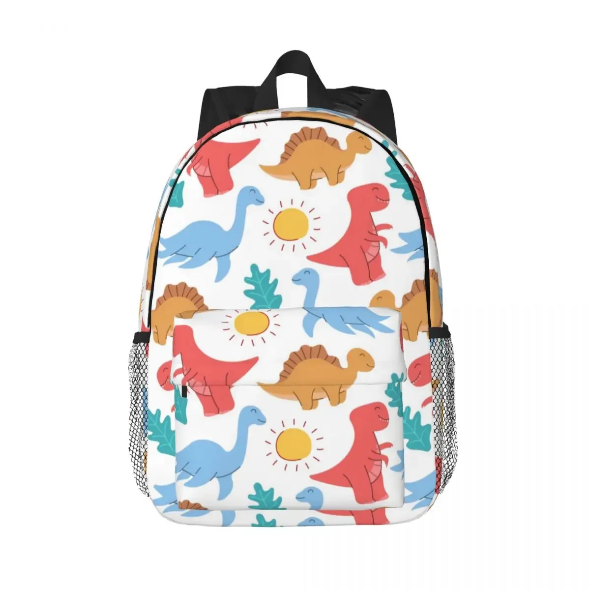 sac à dos de voyage à motif de dinosaures mignons pour hommes et femmes, cartable d'ordinateur pour l'école, sac à dos pour étudiants