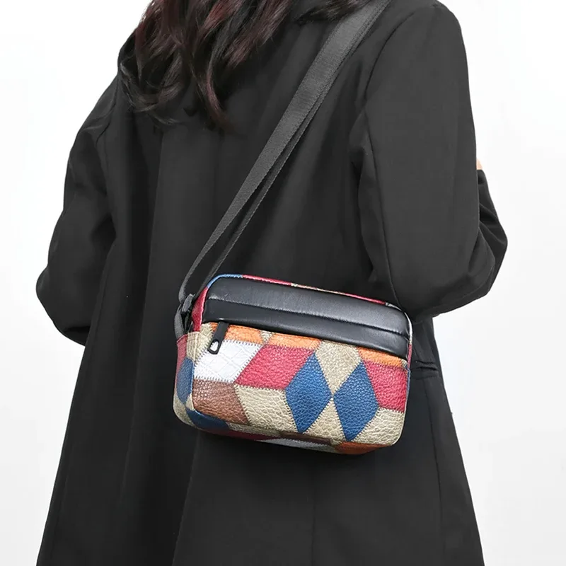 sac à dos de style neutre pour hommes et femmes, avec poche monocouche, adapté aux voyages et à la photographie, sac à bandoulière
