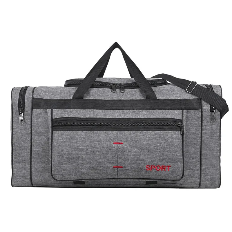 sac de voyage étanche pour hommes et femmes, très grande capacité, grand sac de sport pour voyage de week-end, bagages à main, sacs de rangement d'emballage